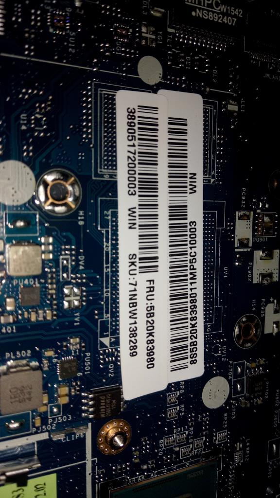 Lenovo Pl System Boards - 5B20K83980