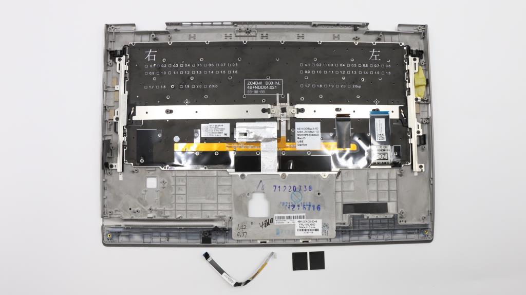 Lenovo 01LX950 Assembly Ccoverslvkbd Usecbldf