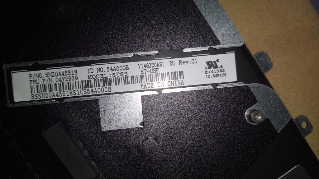 Lenovo Ki Keyboards Internal - 04Y2939