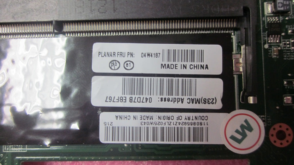 Lenovo 04W4187 - Part