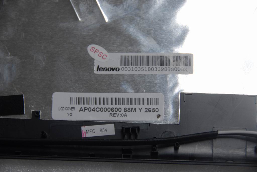 Lenovo 31035180 Cover Lcd Jiwa3 W/O Mimo Ap04C