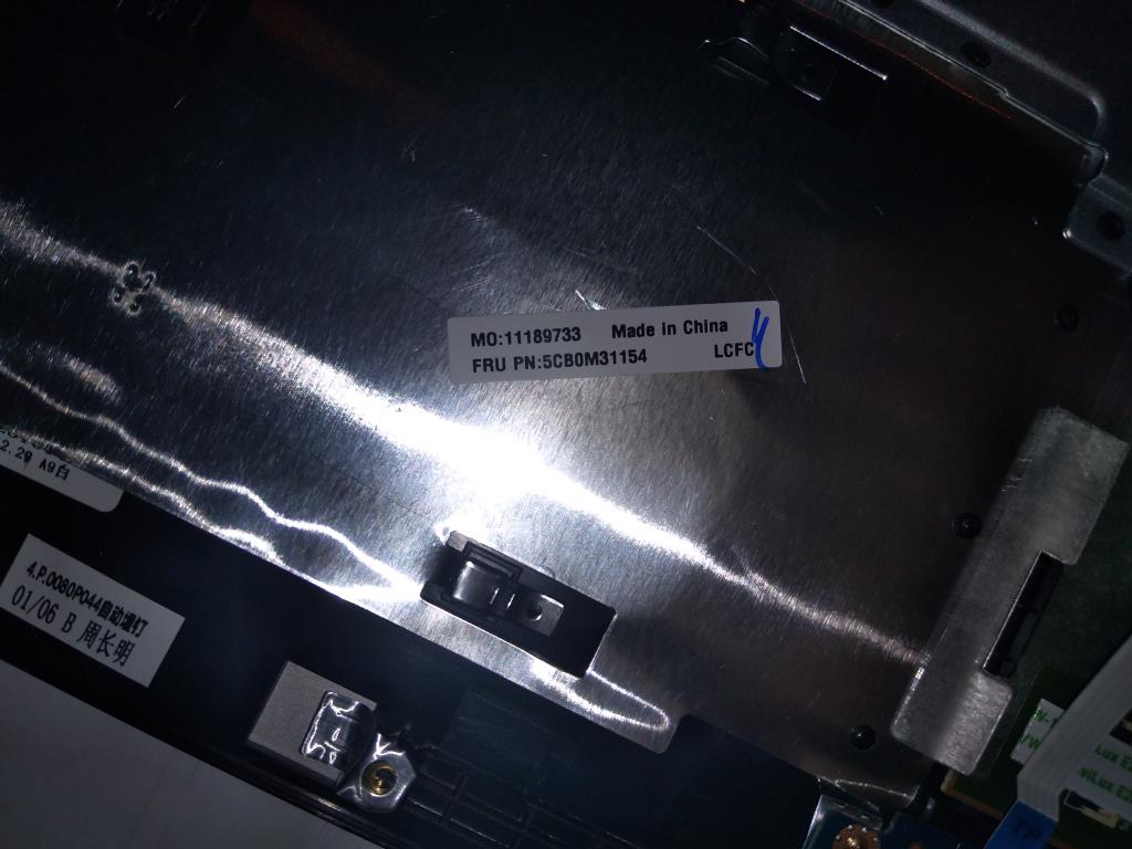 Lenovo Logic Upper Assembly Bl Gm Far - 5CB0M31154