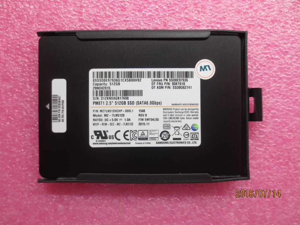 Lenovo 00UP008 Sd Solid State Drives