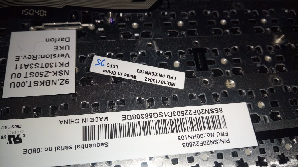 Lenovo Ki Keyboards Internal - 00HN103