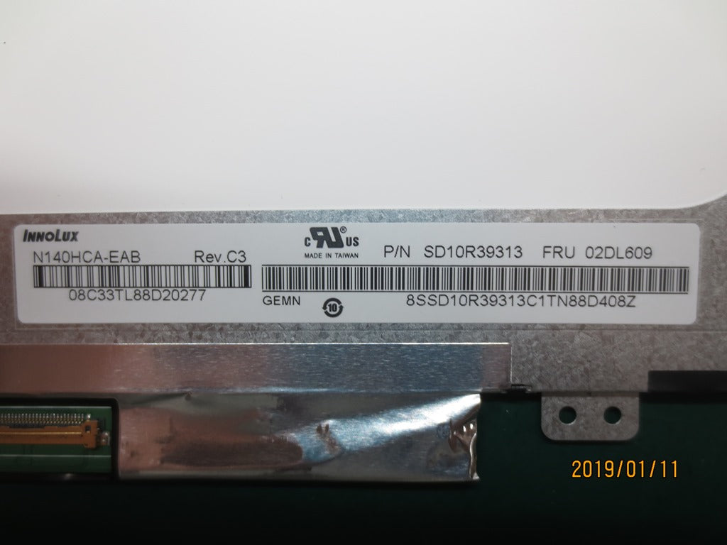 Lenovo Lcd Glass - 02DL609
