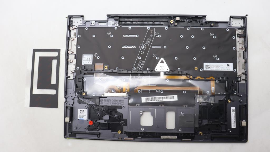 Lenovo Mech_Asm Bl Kb Gy Fpr Slv Srx - 5M11H62323