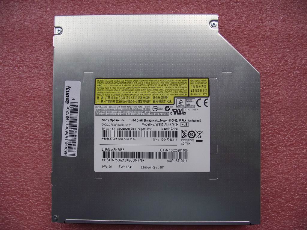 Lenovo 25201106 Optiarc Ad-7740H Slim Rambo W/