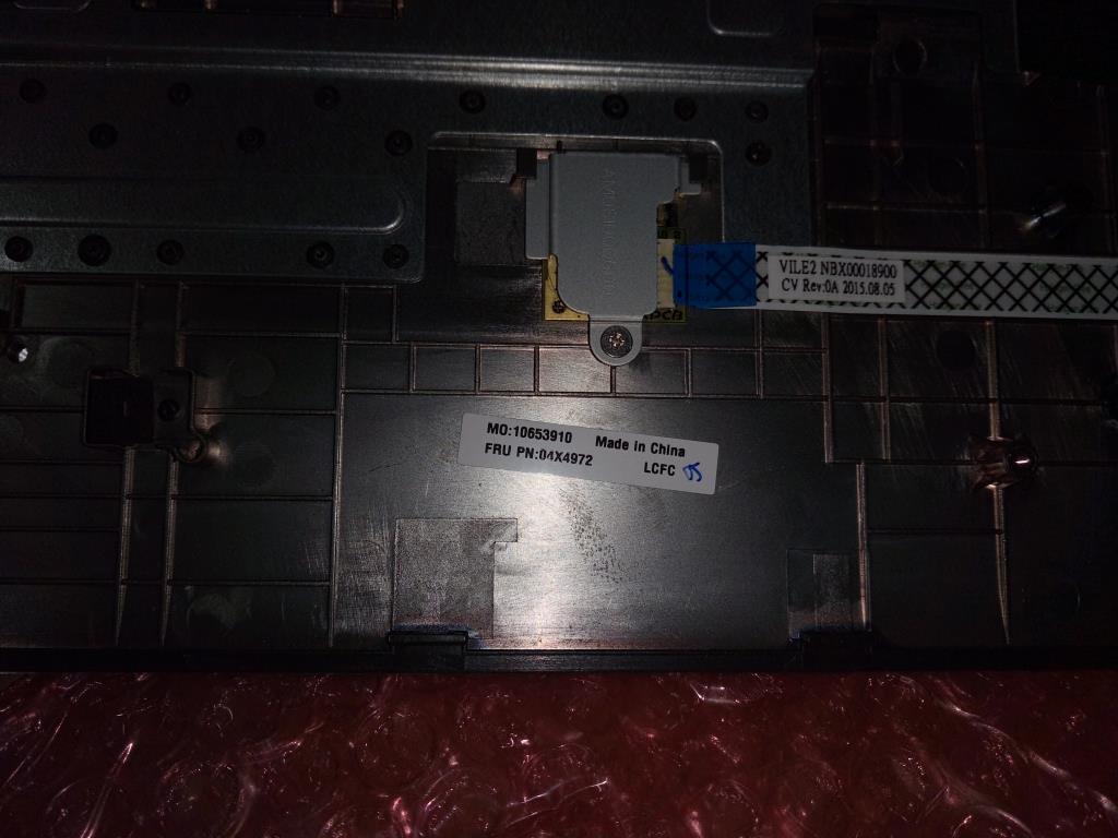 Lenovo Laptop Keyboard Bezel - 04X4972