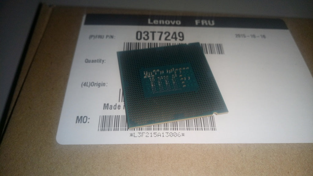 Lenovo Pu Processors - 03T7249