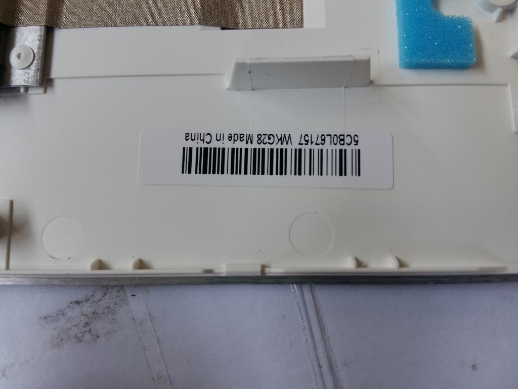 Lenovo Up Assembly W/Kb Bl Wt Yoga La - 5CB0L67157