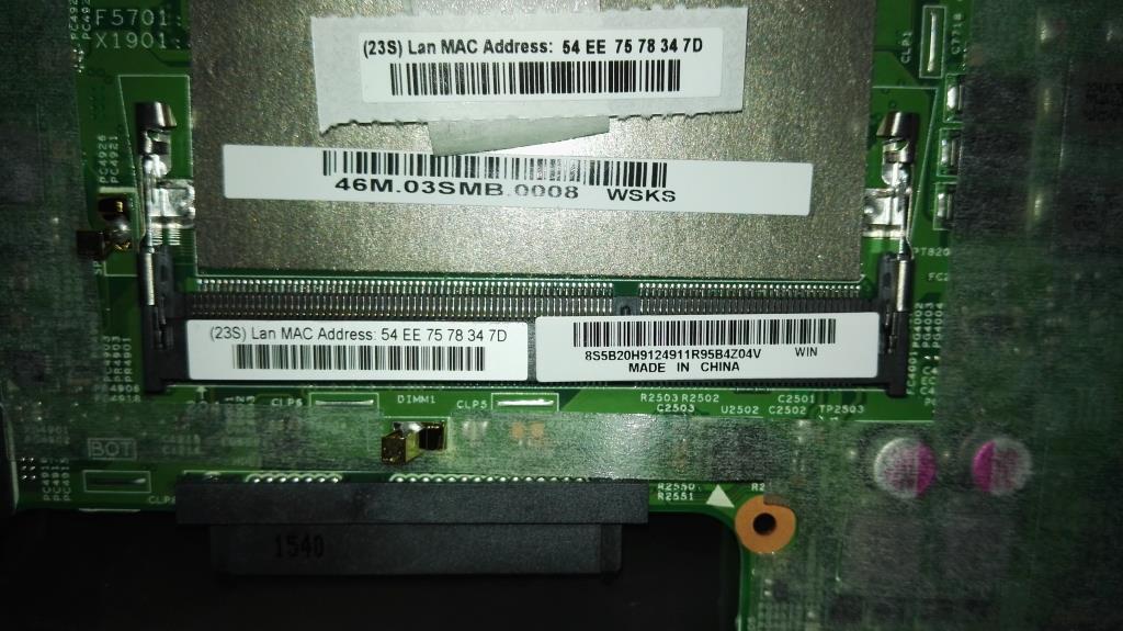 Lenovo 5B20H91249 Bdplanar