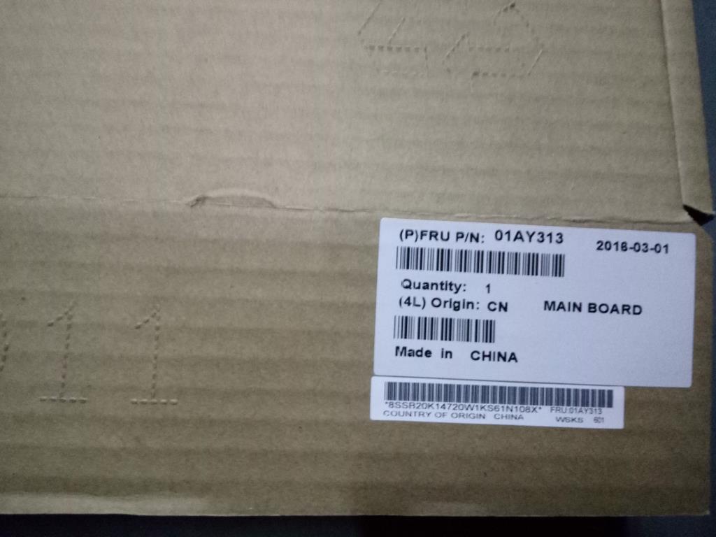 Lenovo Pl System Boards - 01AY313