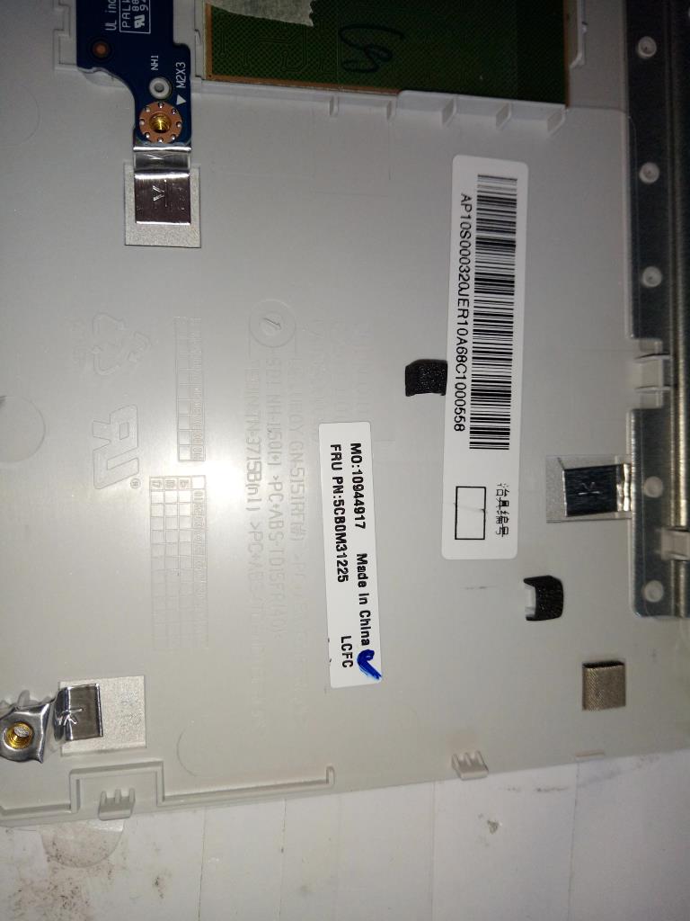 Lenovo Logic Upper Assembly Silver Hb - 5CB0M31225