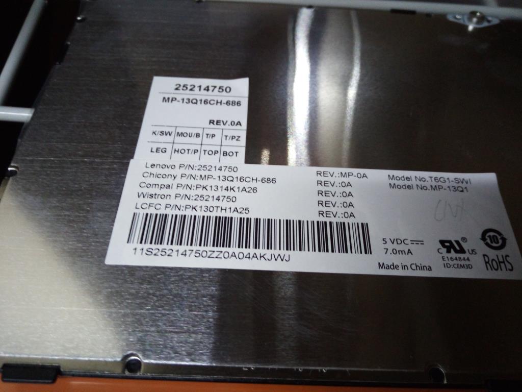 Lenovo Ki Keyboards Internal - 25214750