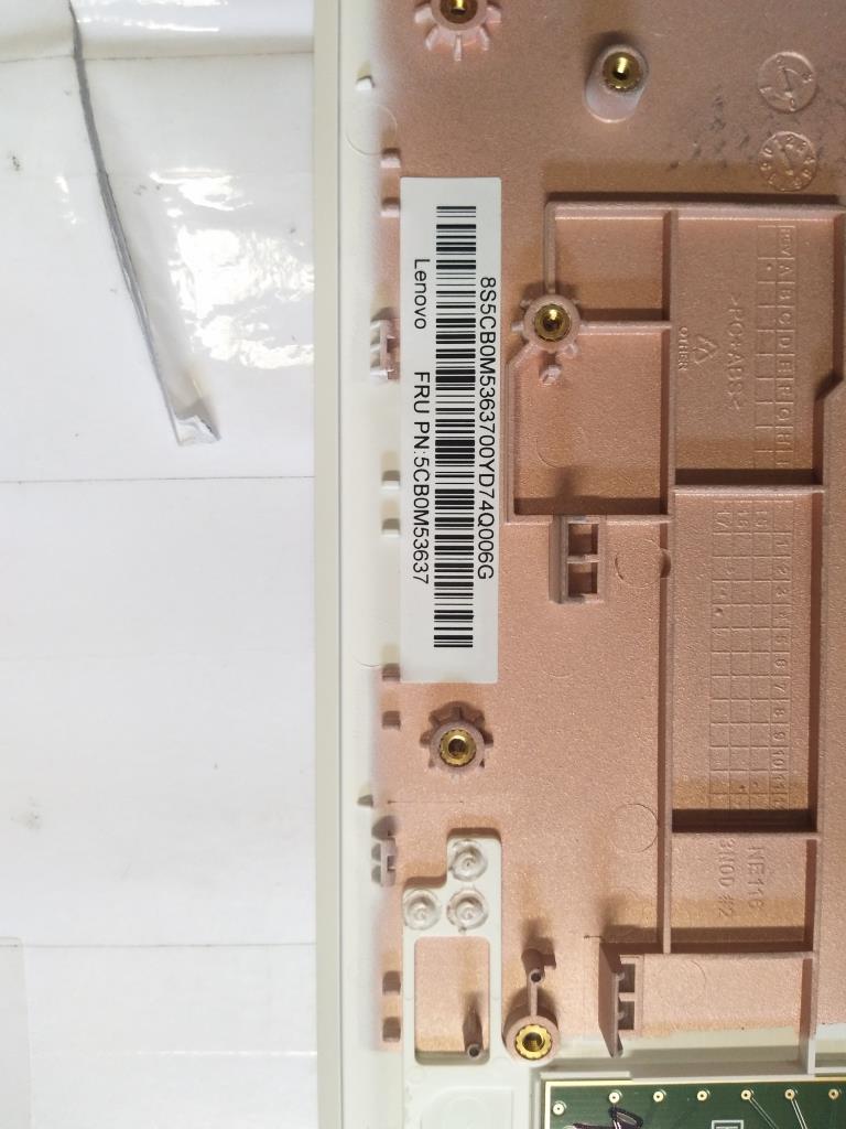 Lenovo Upper Case Asm 3N 80Wg W/Kb Th - 5CB0M53637