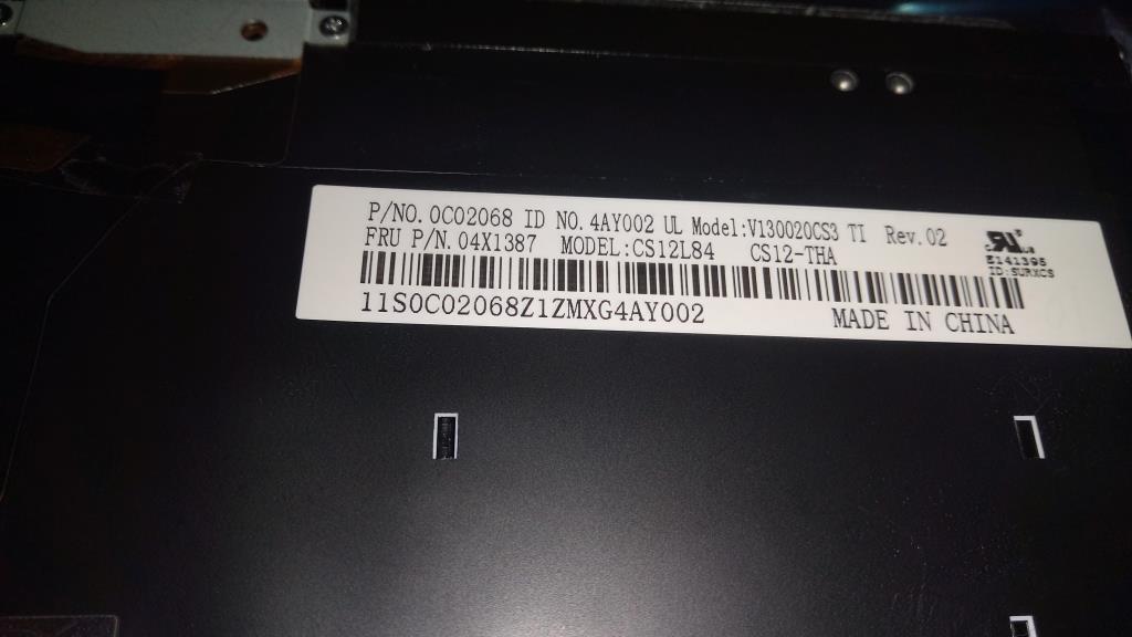 Lenovo Keyboard Cs12 B/L Keyboard Tha - 04X1387
