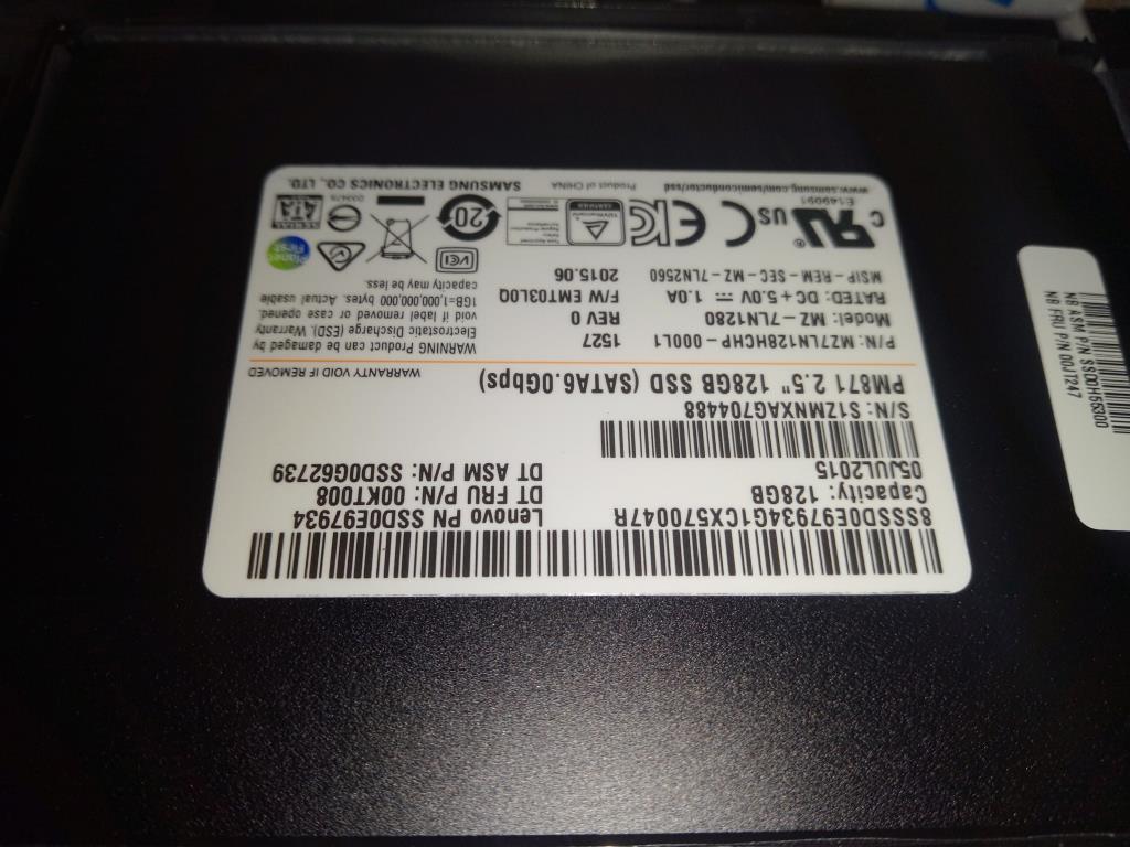 Lenovo 00JT247 Sd Solid State Drives