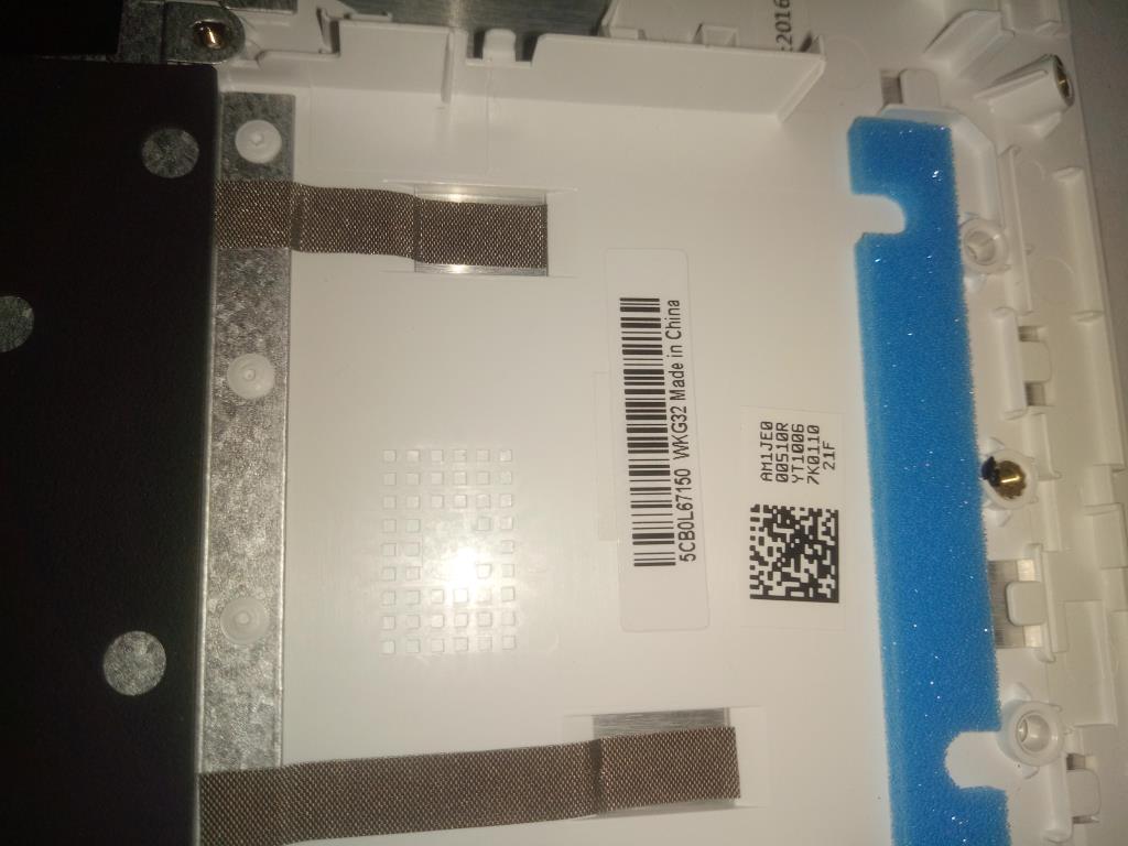 Lenovo Up Assembly W/Kb Bl Wt Yoga Gr - 5CB0L67150