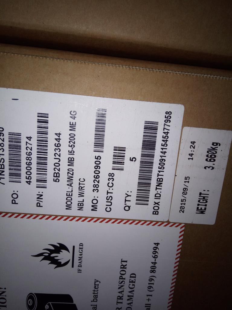 Lenovo Pl System Boards - 5B20J23644