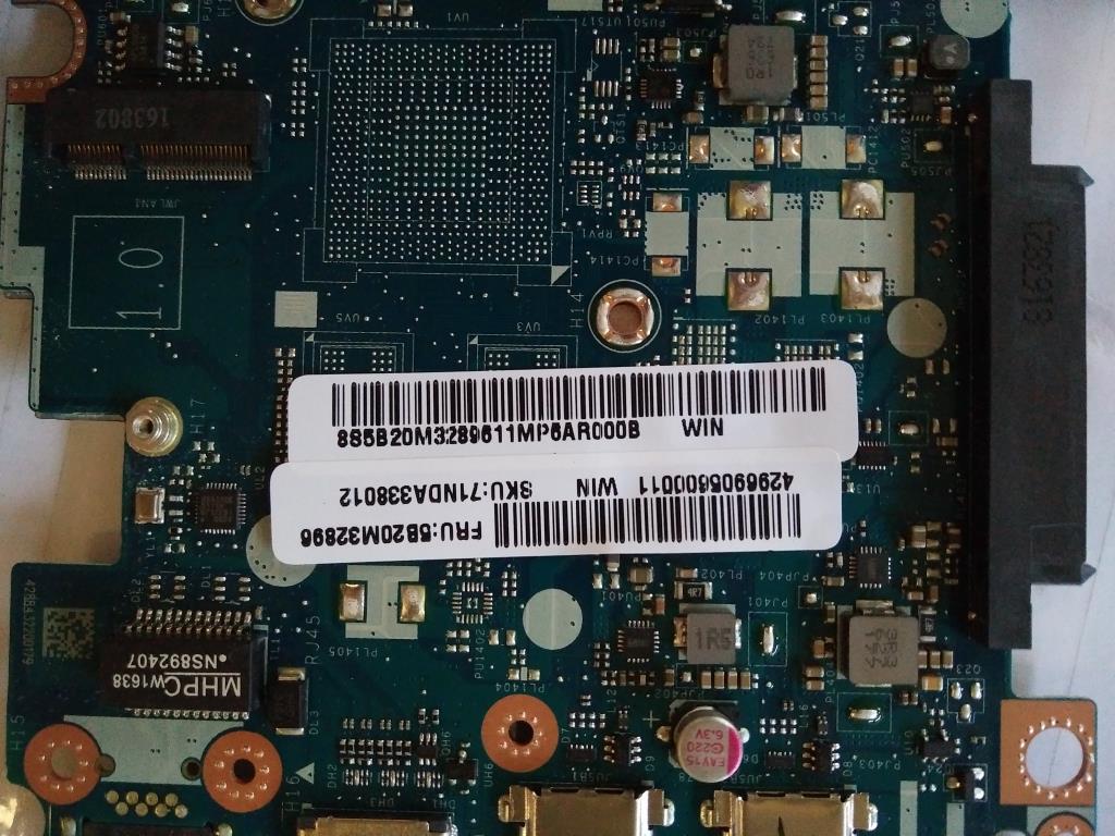 Lenovo Mb Uma I5-7200U Nbl Nfp Win - 5B20M32896