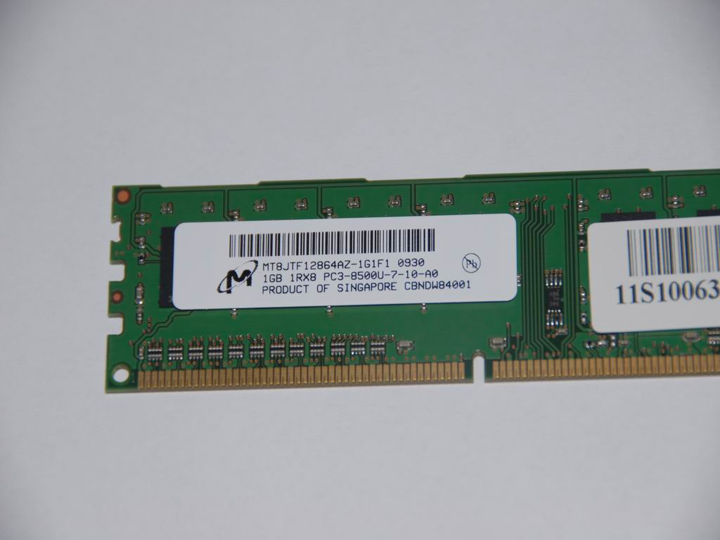 Lenovo Mem 1Gb Ddr3 1066 - 1006313