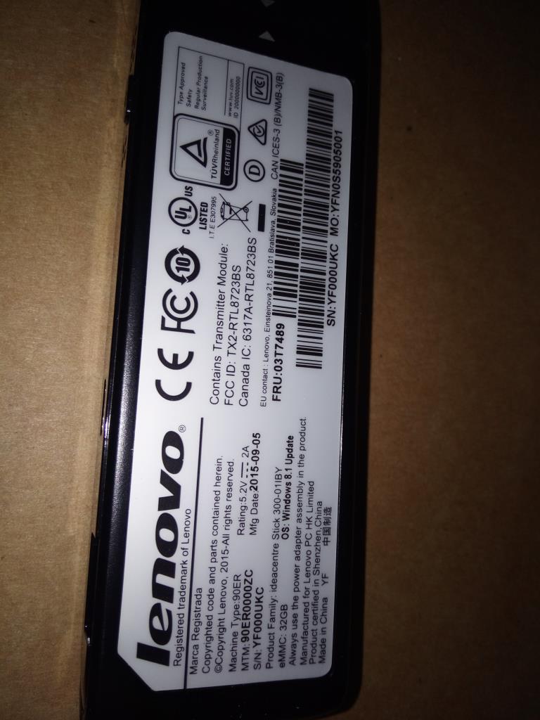 Lenovo 03T7489 Stick