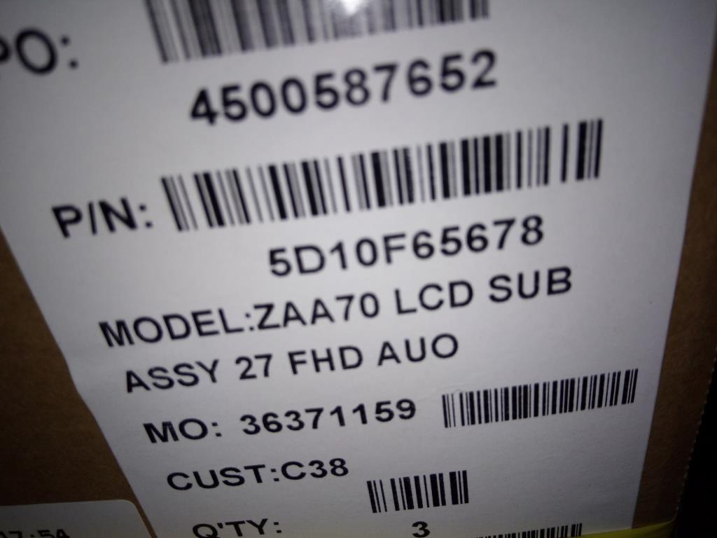 Lenovo Lp Lcd Panels - 5D10F65678