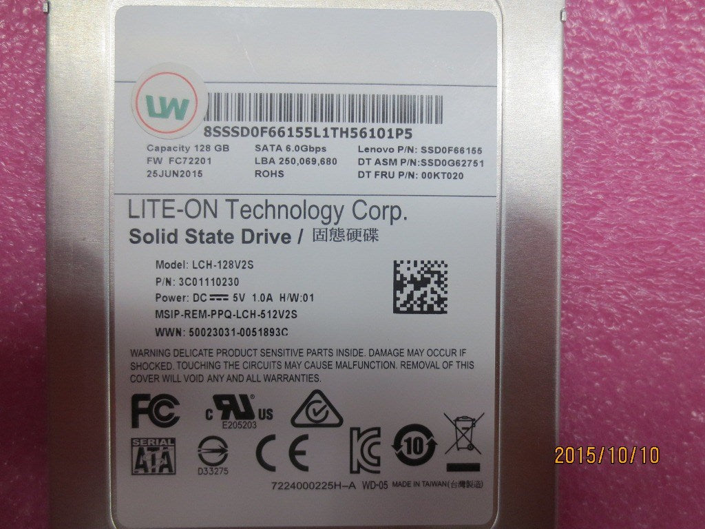 Lenovo 00JT068 Sd Solid State Drives