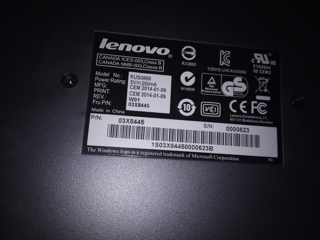 Lenovo Replacement Part - 03X8445