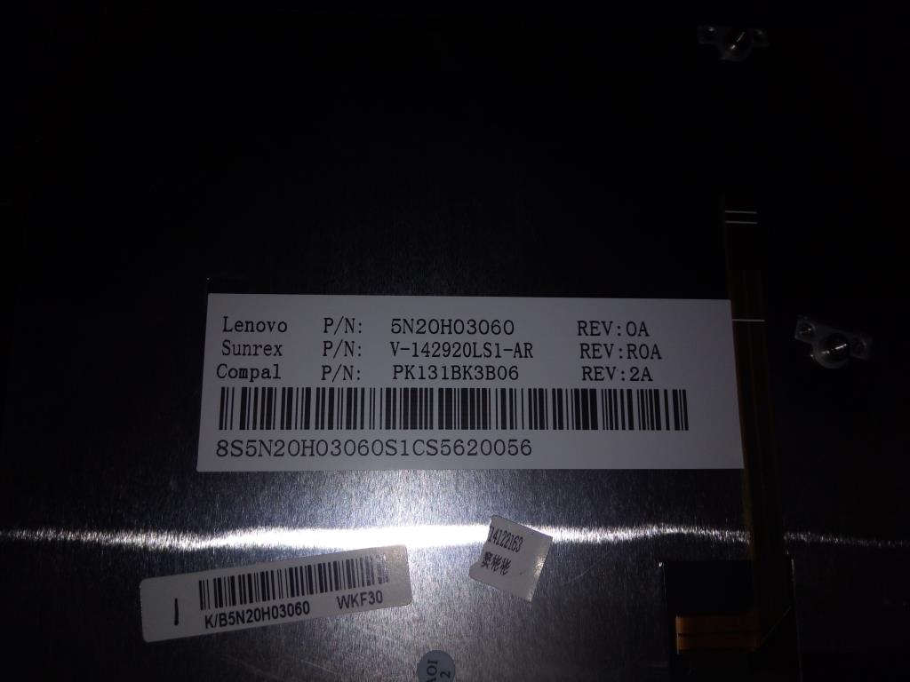 Lenovo Ki Keyboards Internal - 5N20H03060