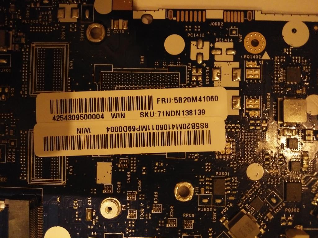 Lenovo Mb Uma I7-6500U 10 4G W/Rtc Wi - 5B20M41060