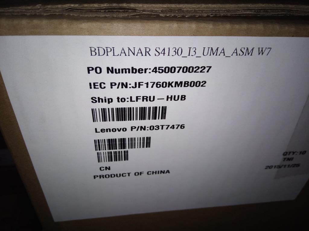 Lenovo Pl System Boards - 03T7476