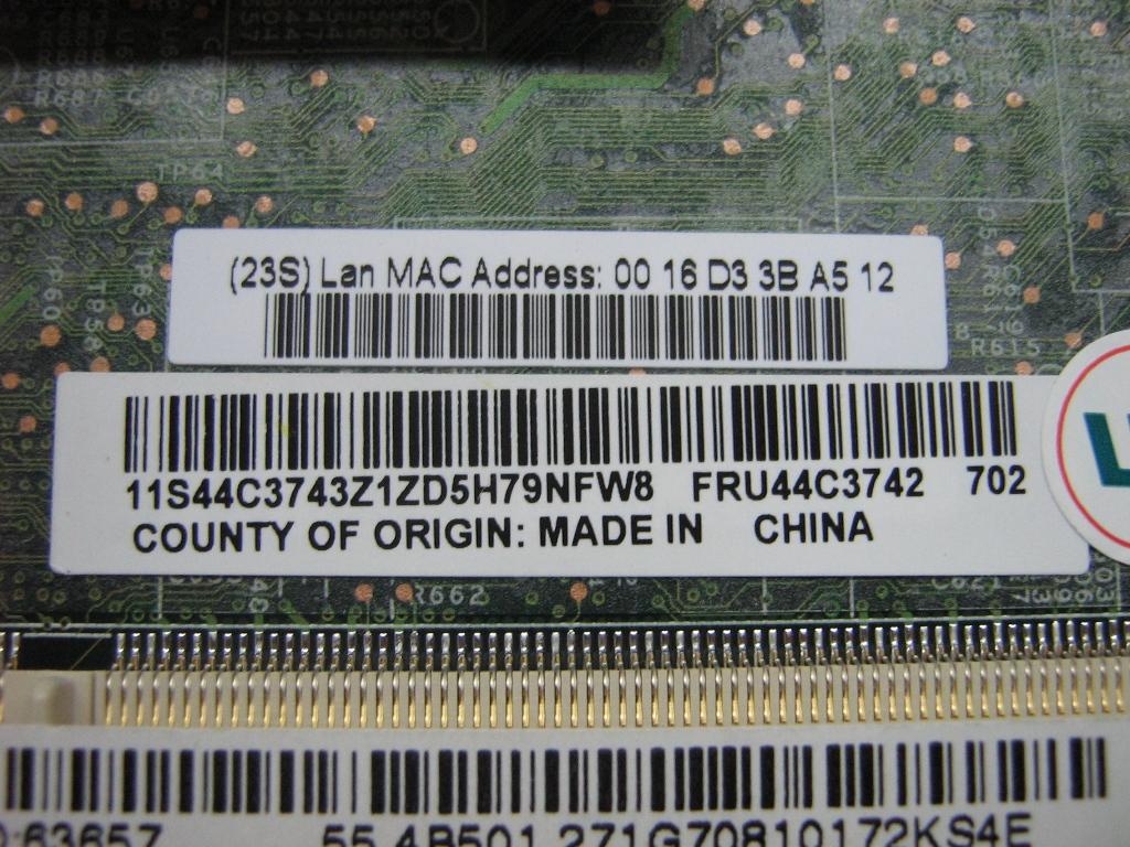 Lenovo System Boards - 44C3742