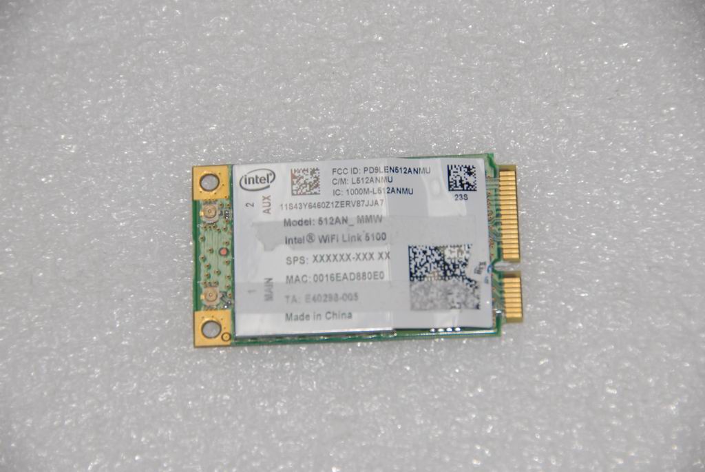 Lenovo 20002000 Wlan Intel 5100N Mow Us M Pcie