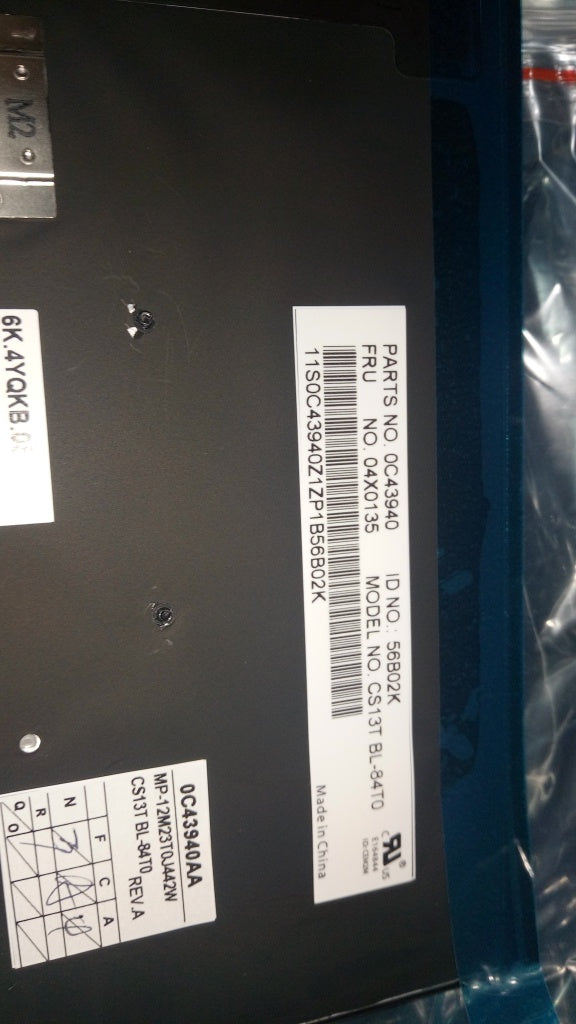 Lenovo Ki Keyboards Internal - 04X0135