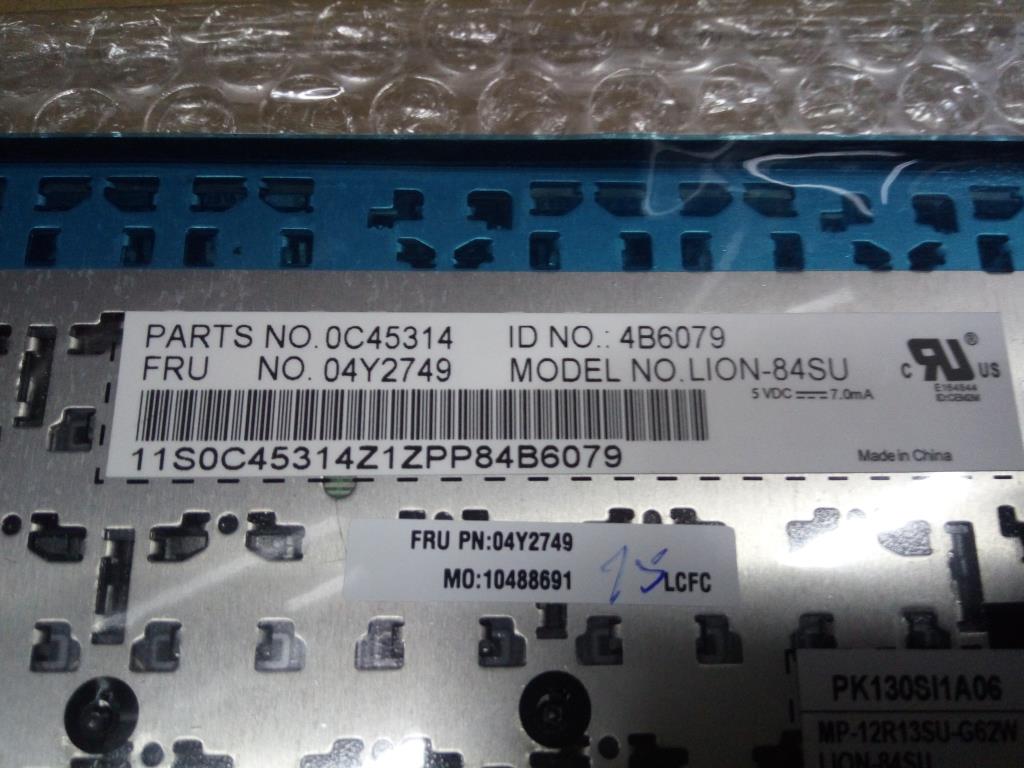 Lenovo Ki Keyboards Internal - 04Y2749
