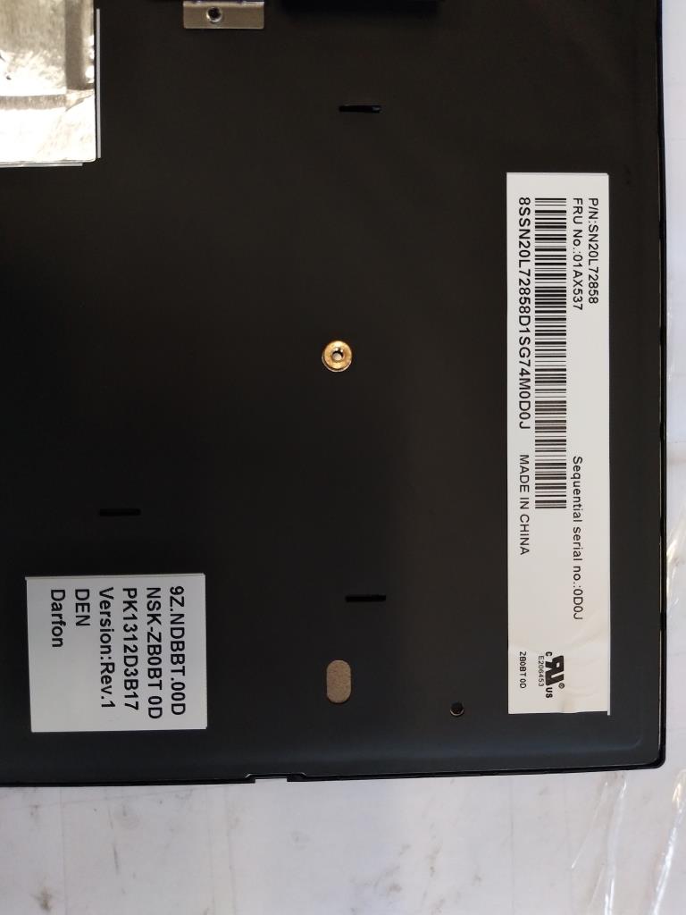 Lenovo Ct470 Keyboard Dk Dfn Bl - 01AX537