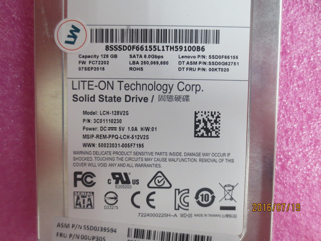 Lenovo Sd Solid State Drives - 00UP305