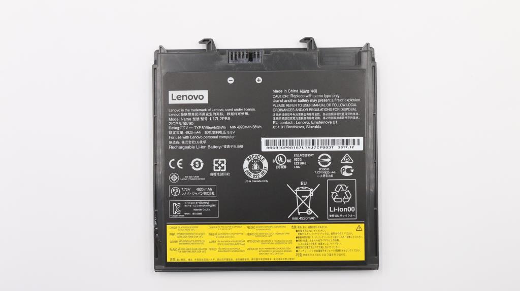 Lenovo 5B10P98187 Lg L17L2Pb5 772V39Wh2Cell Bty