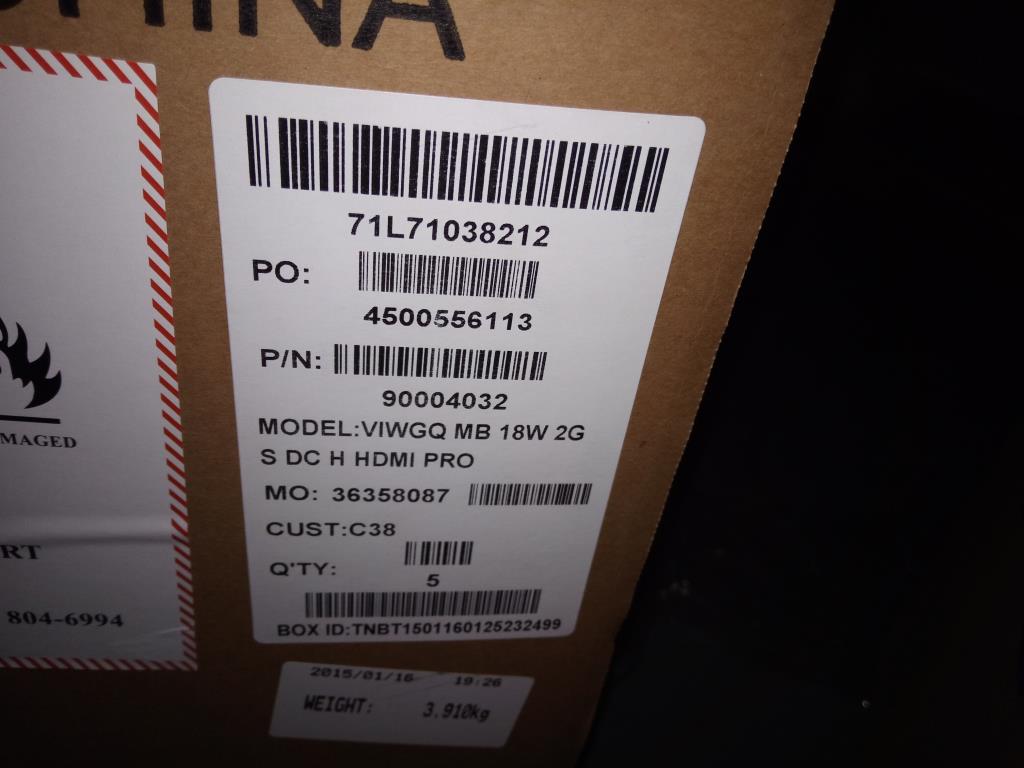 Lenovo Mainboard Viwgq W8P Dis 18W 2G - 90004032