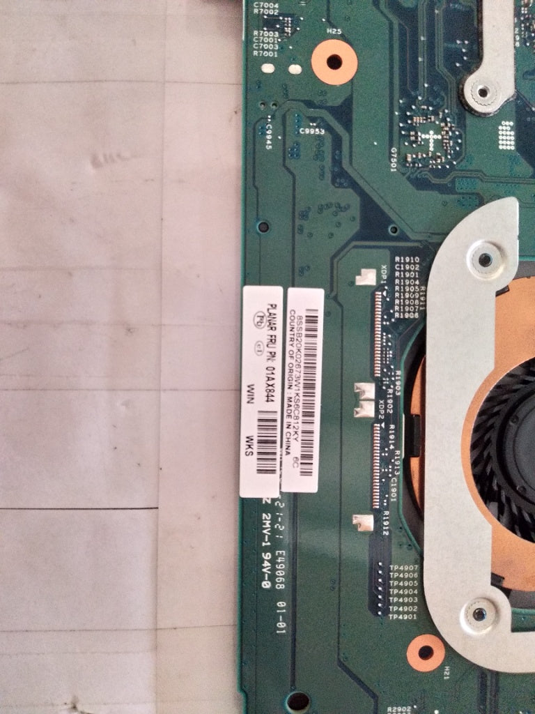 Lenovo Assembly Mb Lrv1 Yg I7-6600 16 - 01AX844