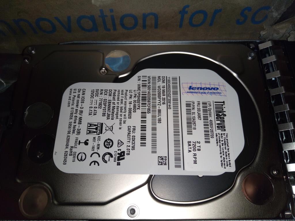 Lenovo Hd Hard Drives - 00LA967