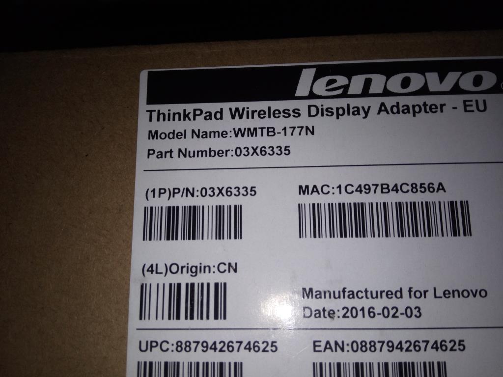 Lenovo Wireless Wan Adapters - 03X6335