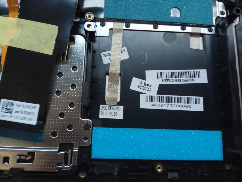 Lenovo Upper Case C 80X2 Bz Nfp Blw/K - 5CB0P26438