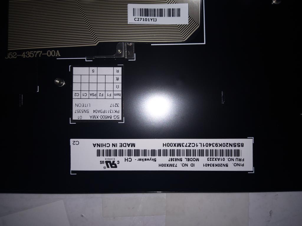Lenovo Skywalkerkbd,Tw,Ltn - 01AX233