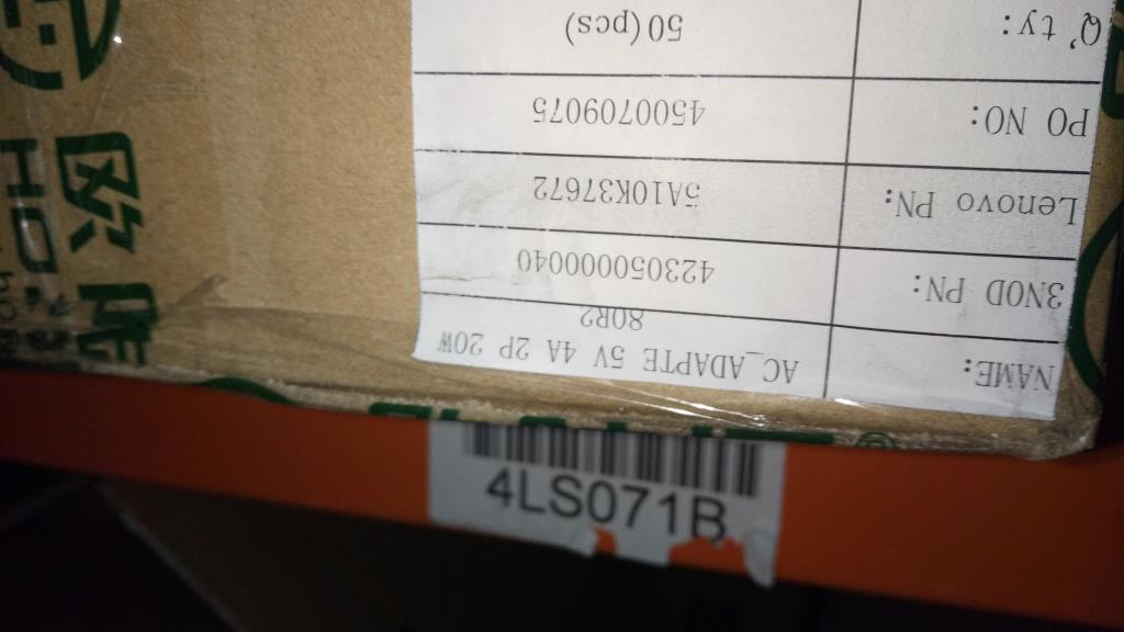Lenovo Ac Adapter No Ac Clip - 5A10K37672