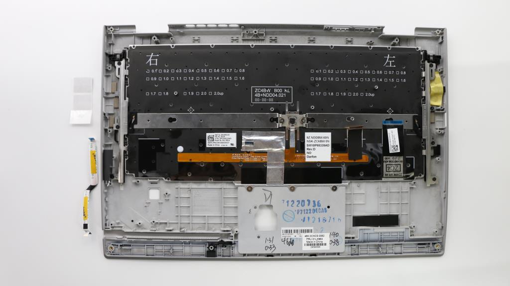 Lenovo 01LX963 Assembly Ccoverslvkbd Nocbldfn