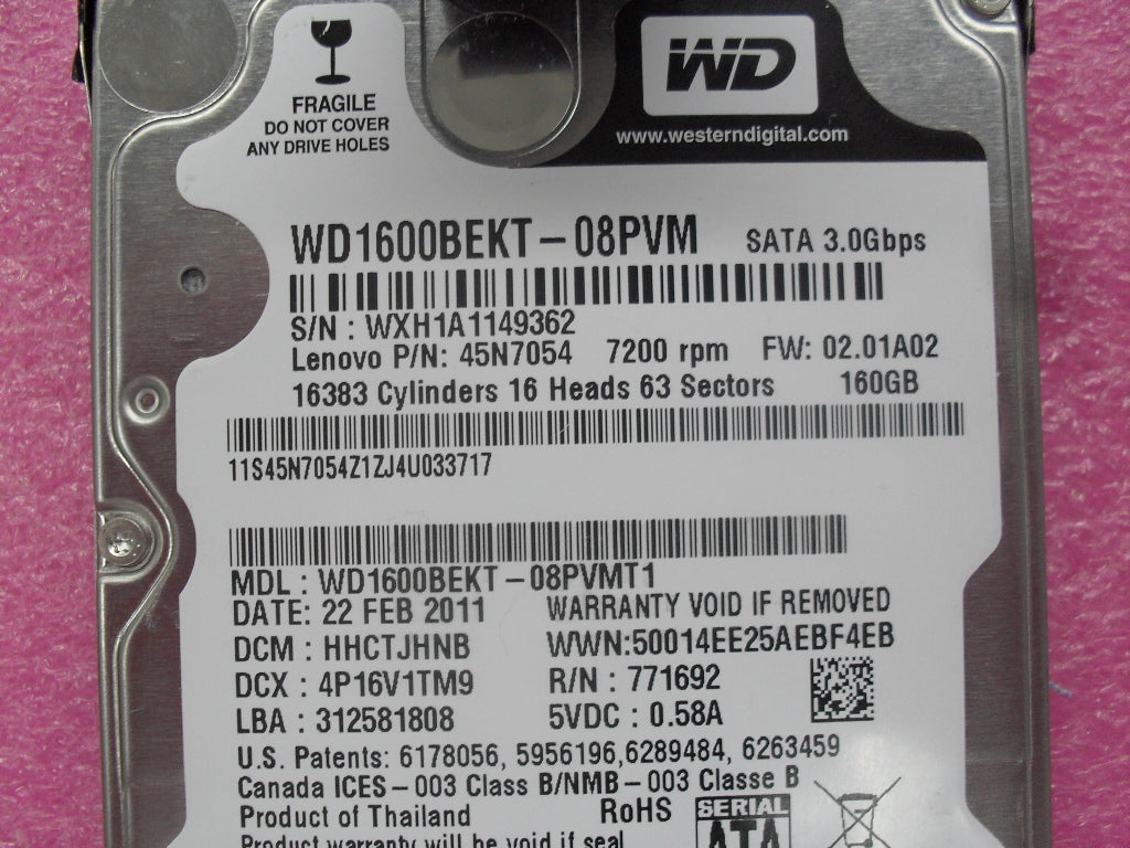 Lenovo Lenovo Part @ - 45N7323