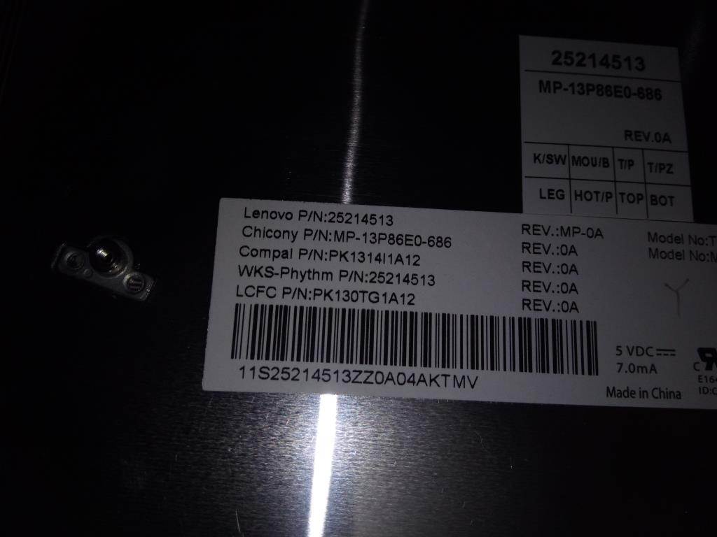 Lenovo Ki Keyboards Internal - 25214513