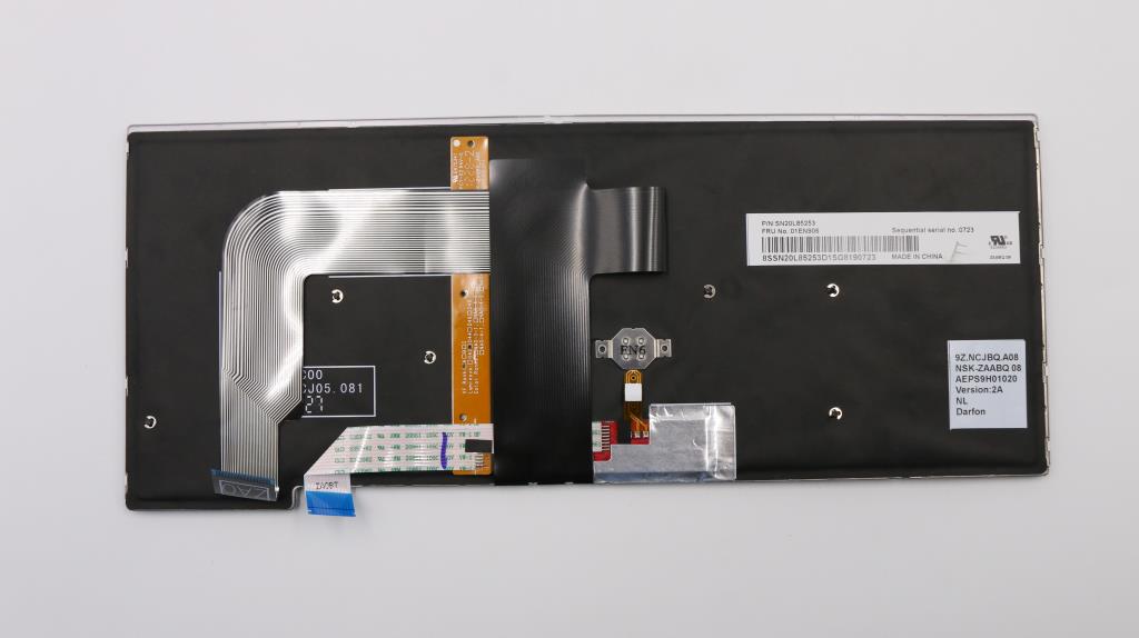 Lenovo Bell2 Slv Kbd,Nl,Dfn Bl - 01EN906